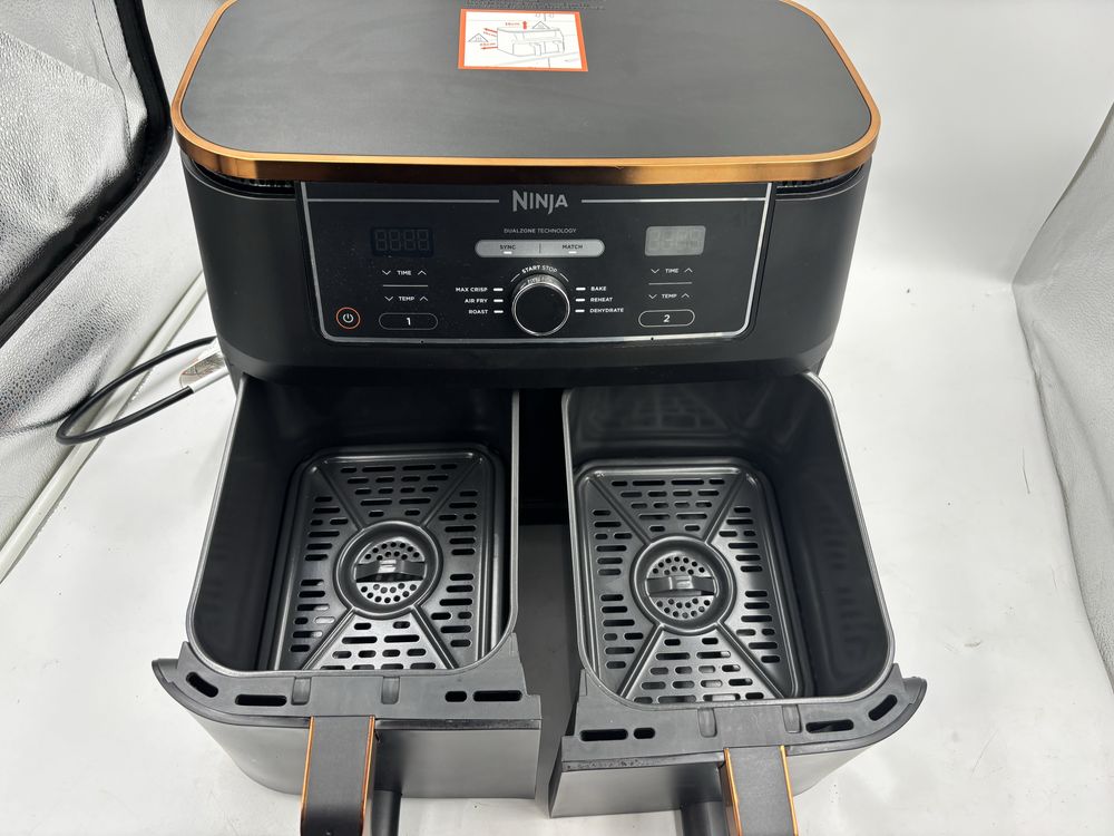 Ninja złota AF400 dwie szyflady airfryer