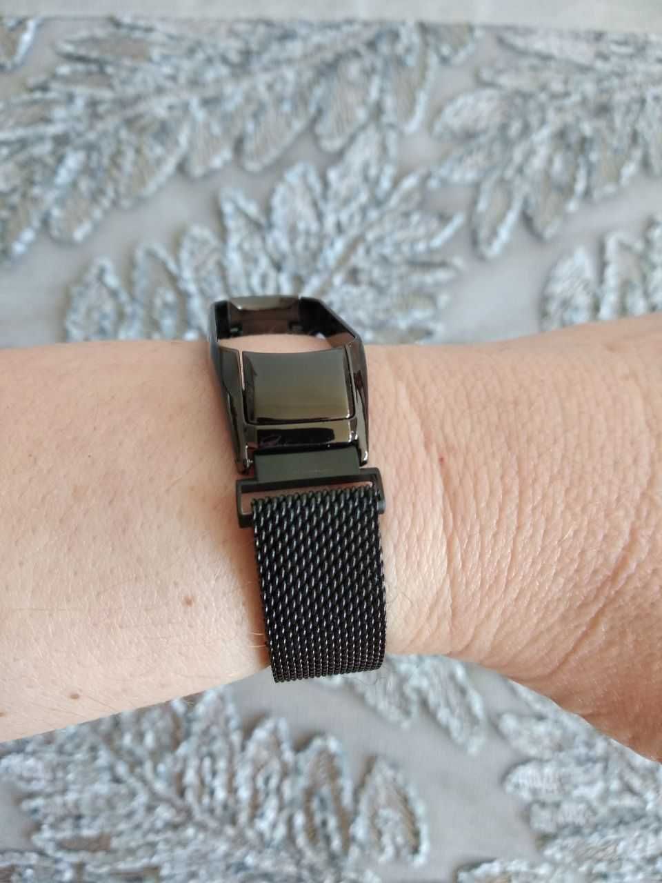Magnetyczny metalowy pasek do smartwatcha, 19сm