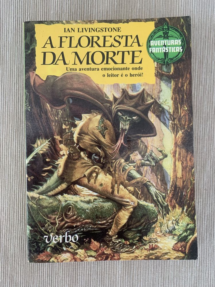 Livro Aventuras Fantasticas: A floresta da morte