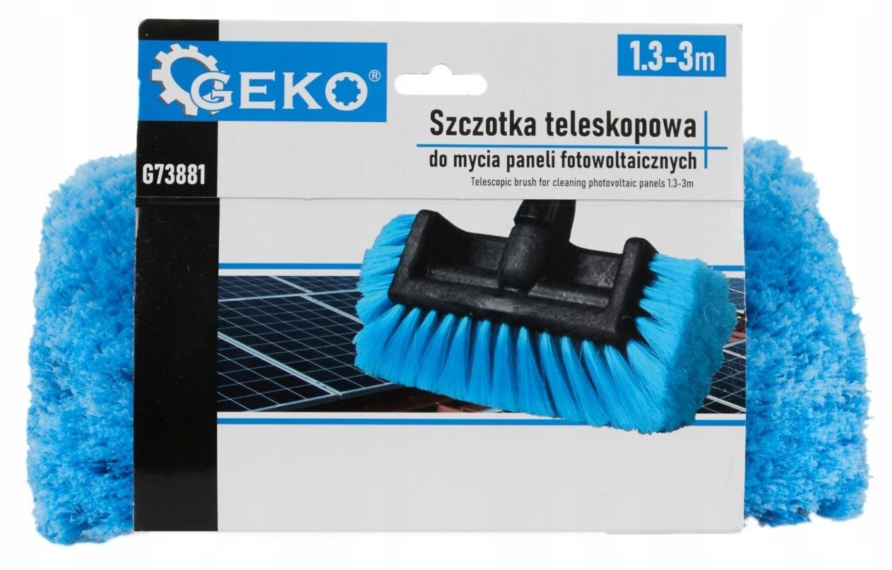 Szczotka Do Mycia Paneli Fotowoltaicznych Dachów Samochodu Miękka 3M