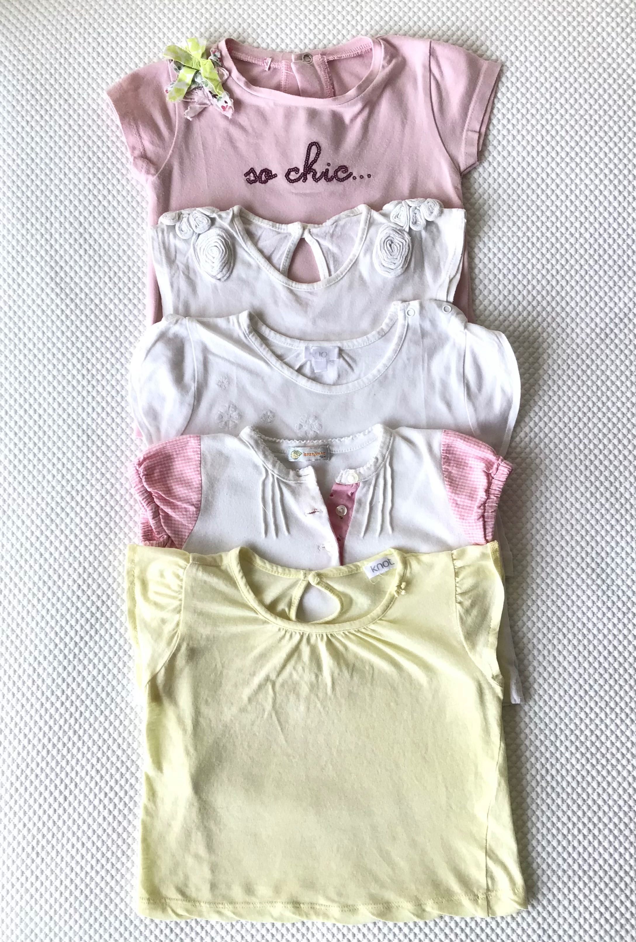 Roupas T 12 meses Catimini, Laranjinha, Knot e NeckNeck