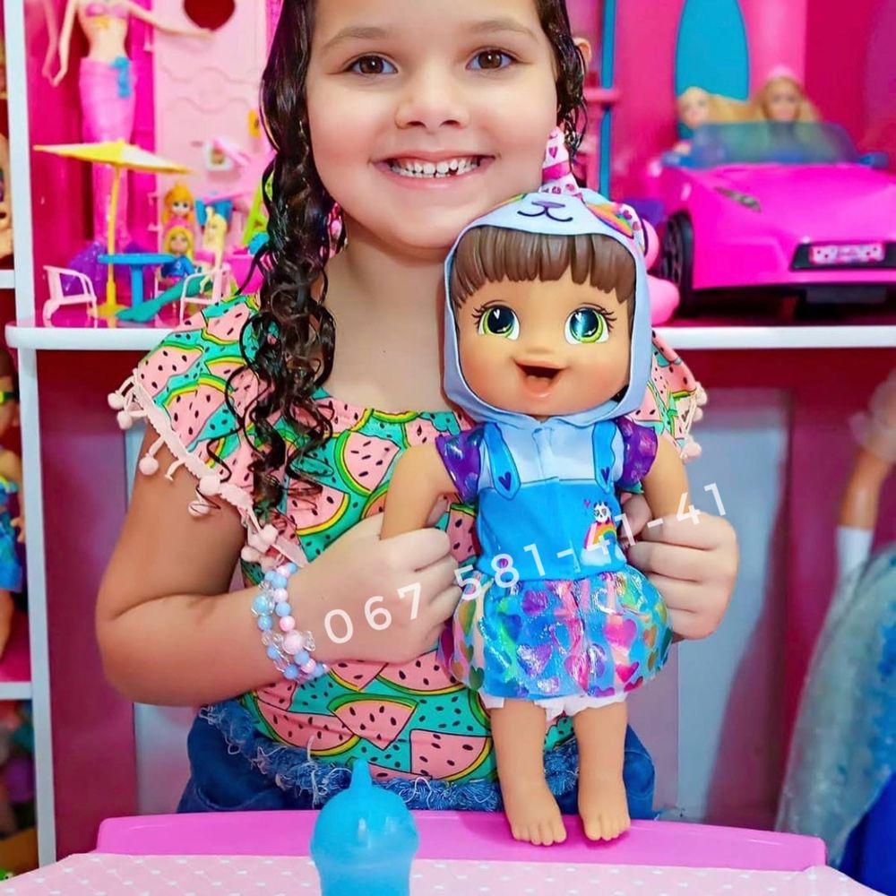 Лялька Baby Alive з підгузком, пьє воду