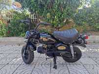 Moto / Motorizada Honda Monkey Black Special Edition 1990 - 50cc