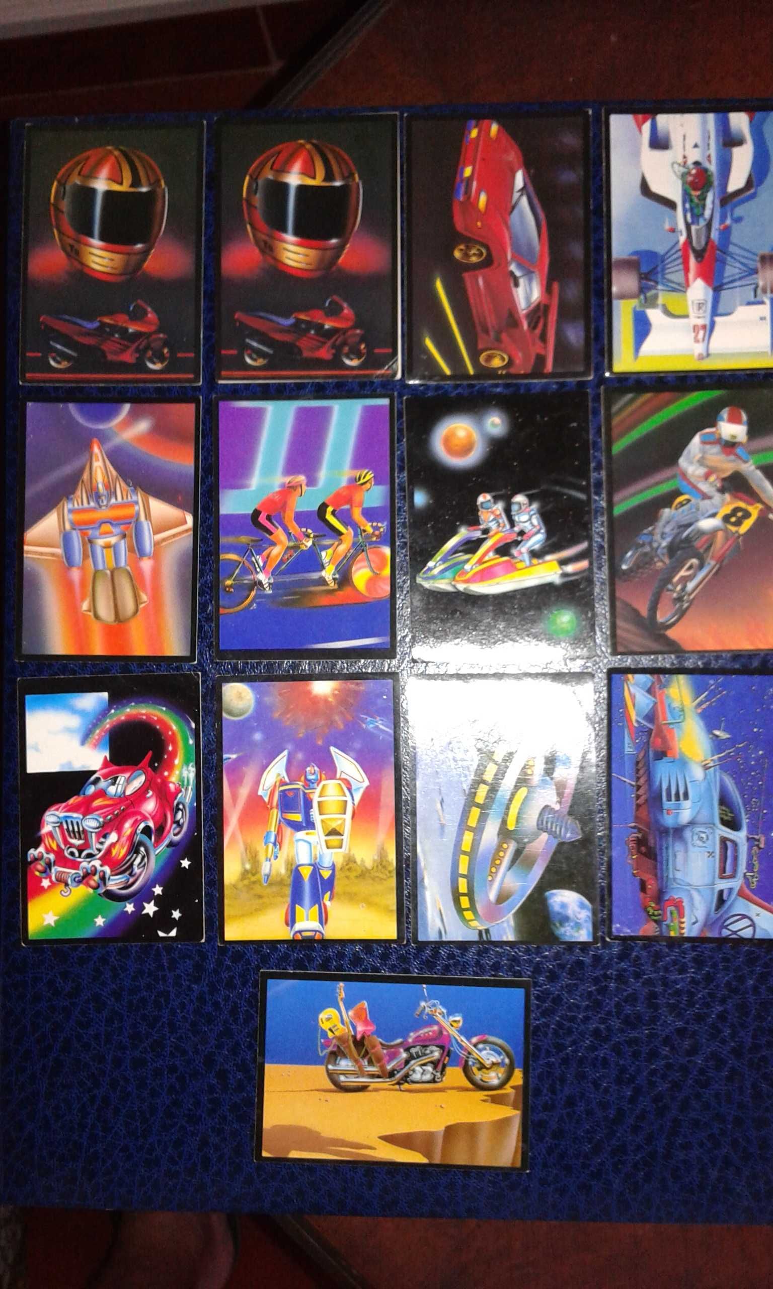 Caderneta de cromos Hot Machines SEGA - Ulifer - 1994