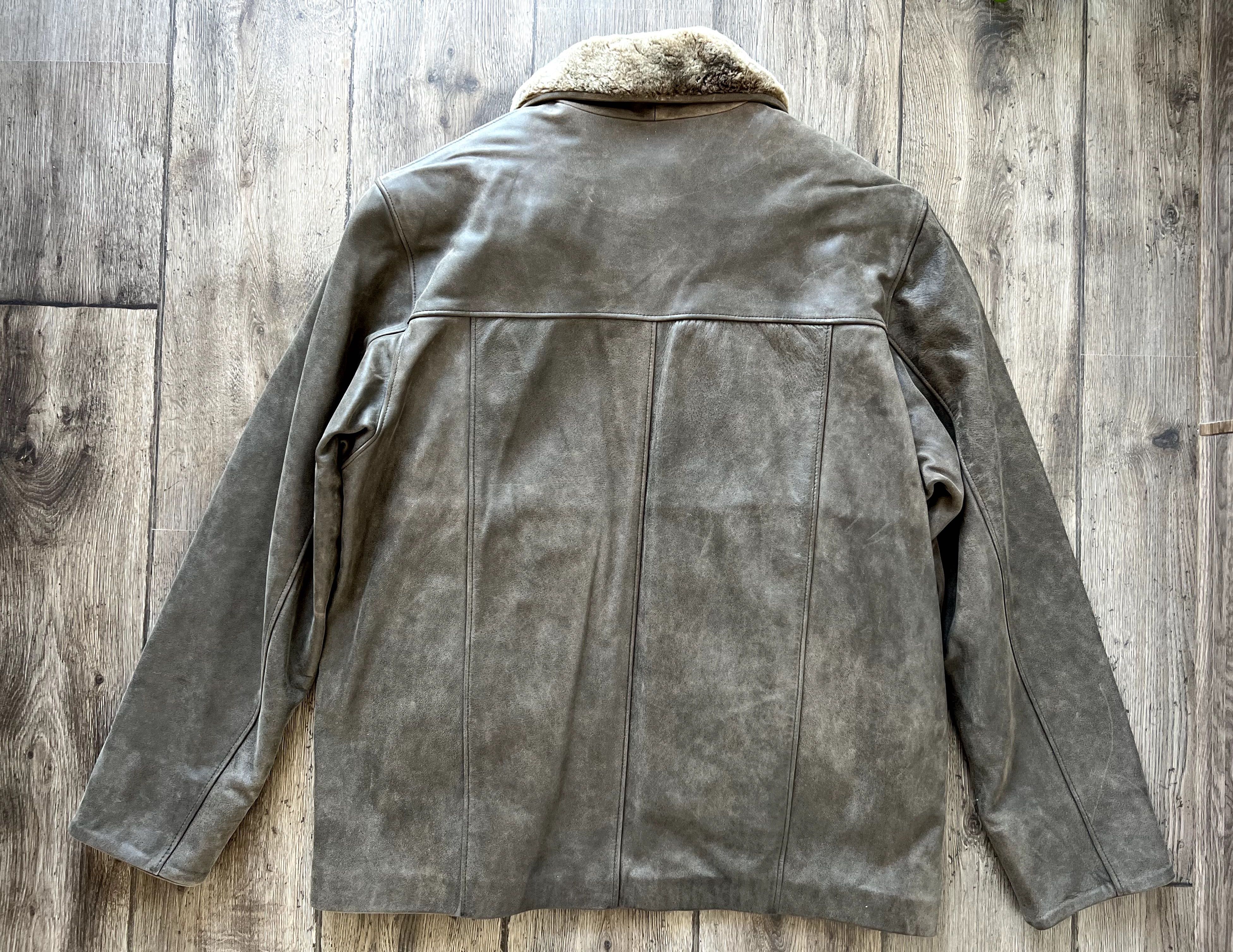 Дублянка натуральна куртка чоловіча 58/2XL