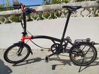 Bicicleta dobrável estilo Brompton