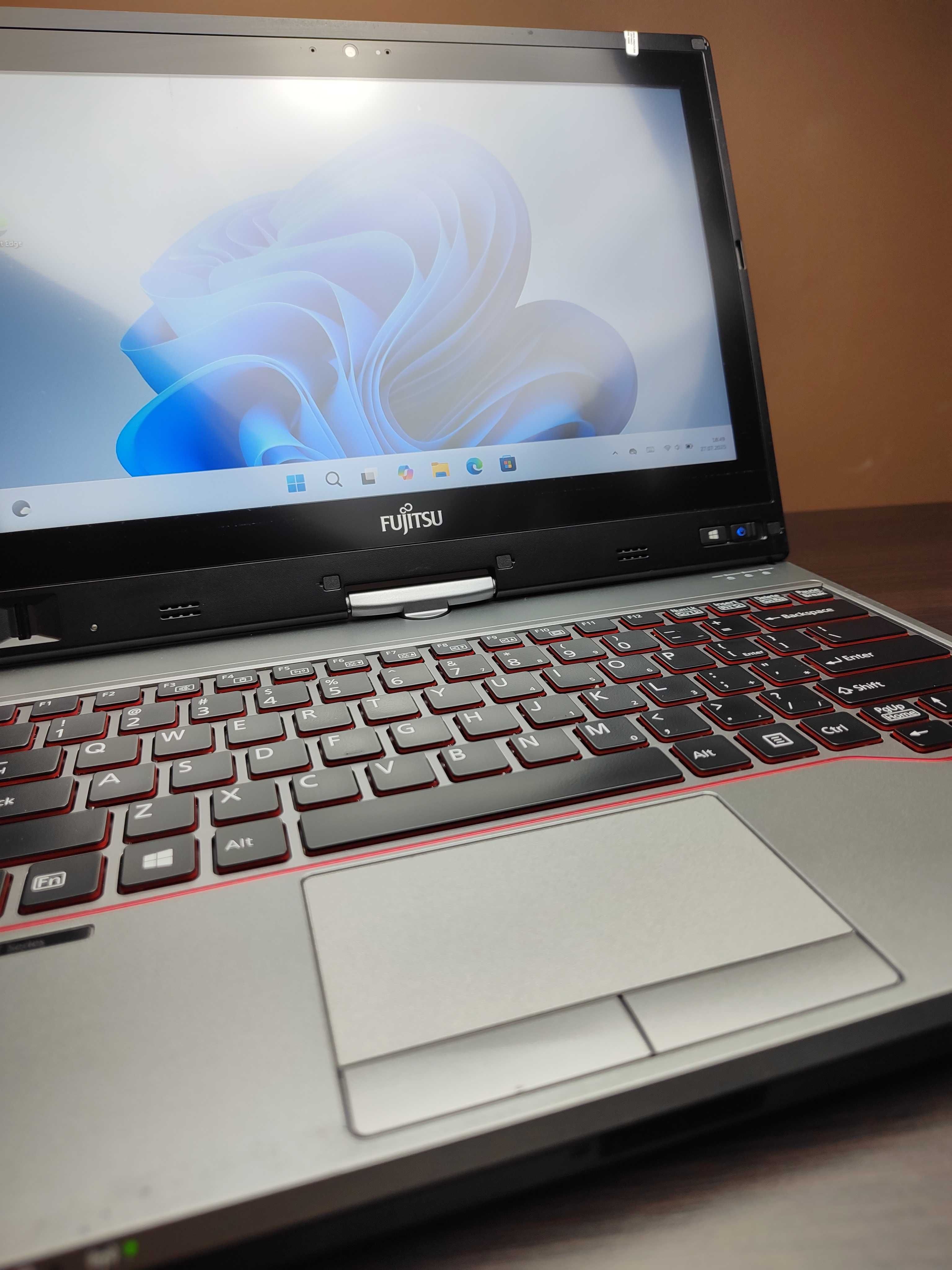 DOTYKOWY LAPTOP 2w1 | LifeBook T726 | i5-6GEN | 8GB | 128SSD | Win11