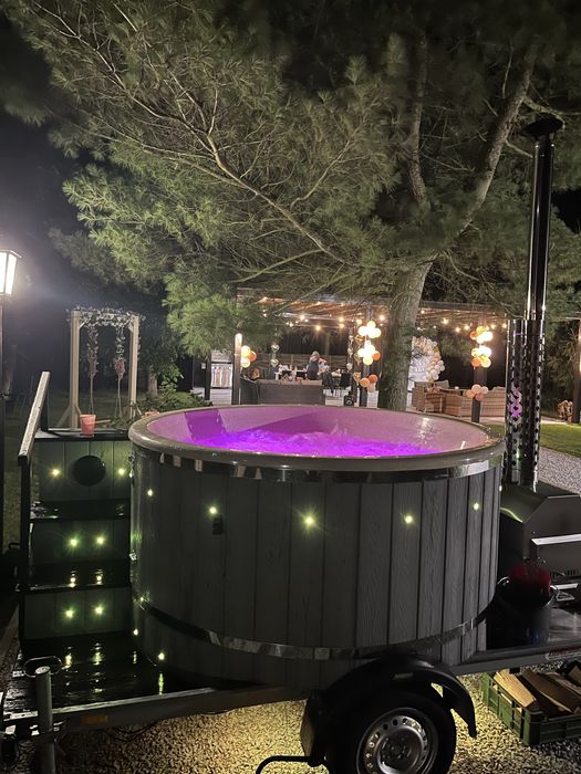 Mobilna bania balia jacuzzi wynajem