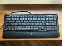 Klawiatura multimedialna Logitech USB  40x18 cm