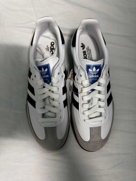 adidas Samba OG – Cloud White / Core Black | NUNCA USADO!