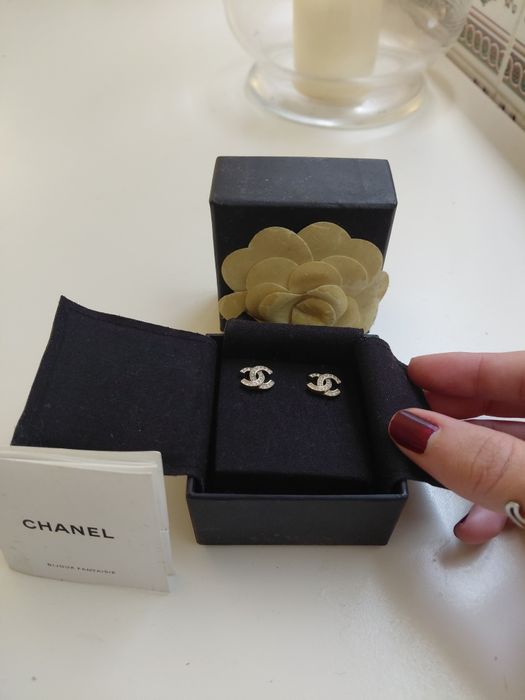 Brincos Chanel originais