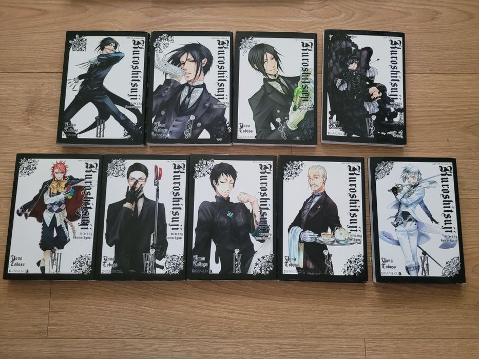 Kuroshitsuji Black Butler Mroczny Kamerdyner tomy 3-11