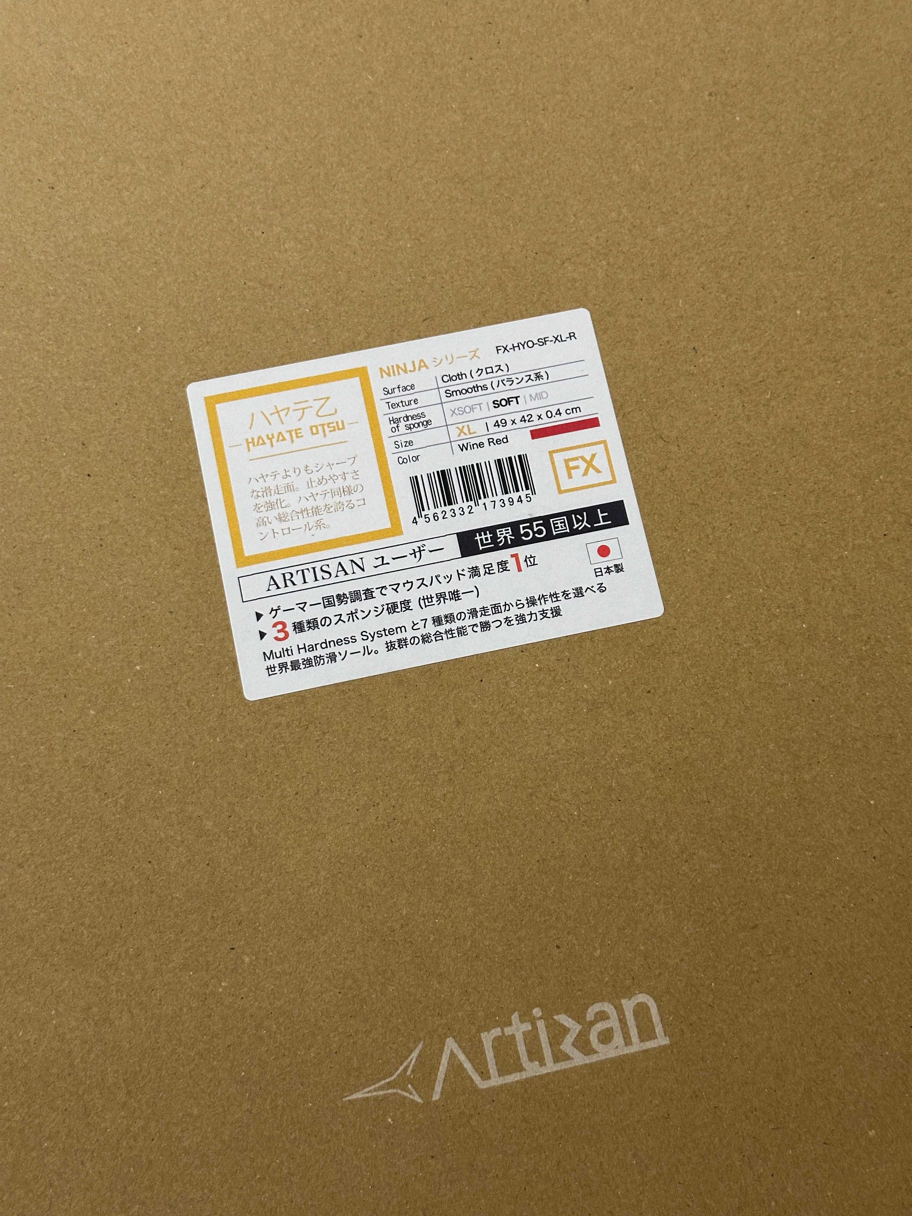 НОВІ ігрові килими Artisan Zero / Hien / Hayate Otsu / Raiden