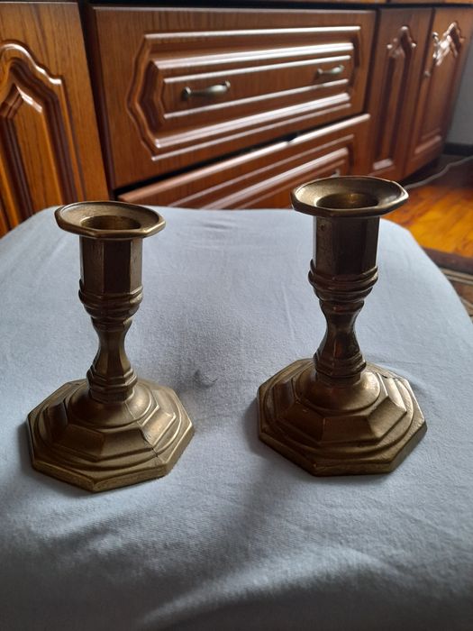 Świeczniki mosiężne 10 cm