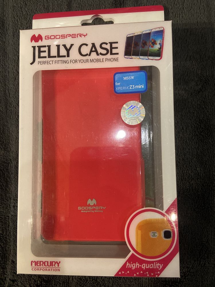 Etui silikonowe Sony Z3 mini Jelly Case