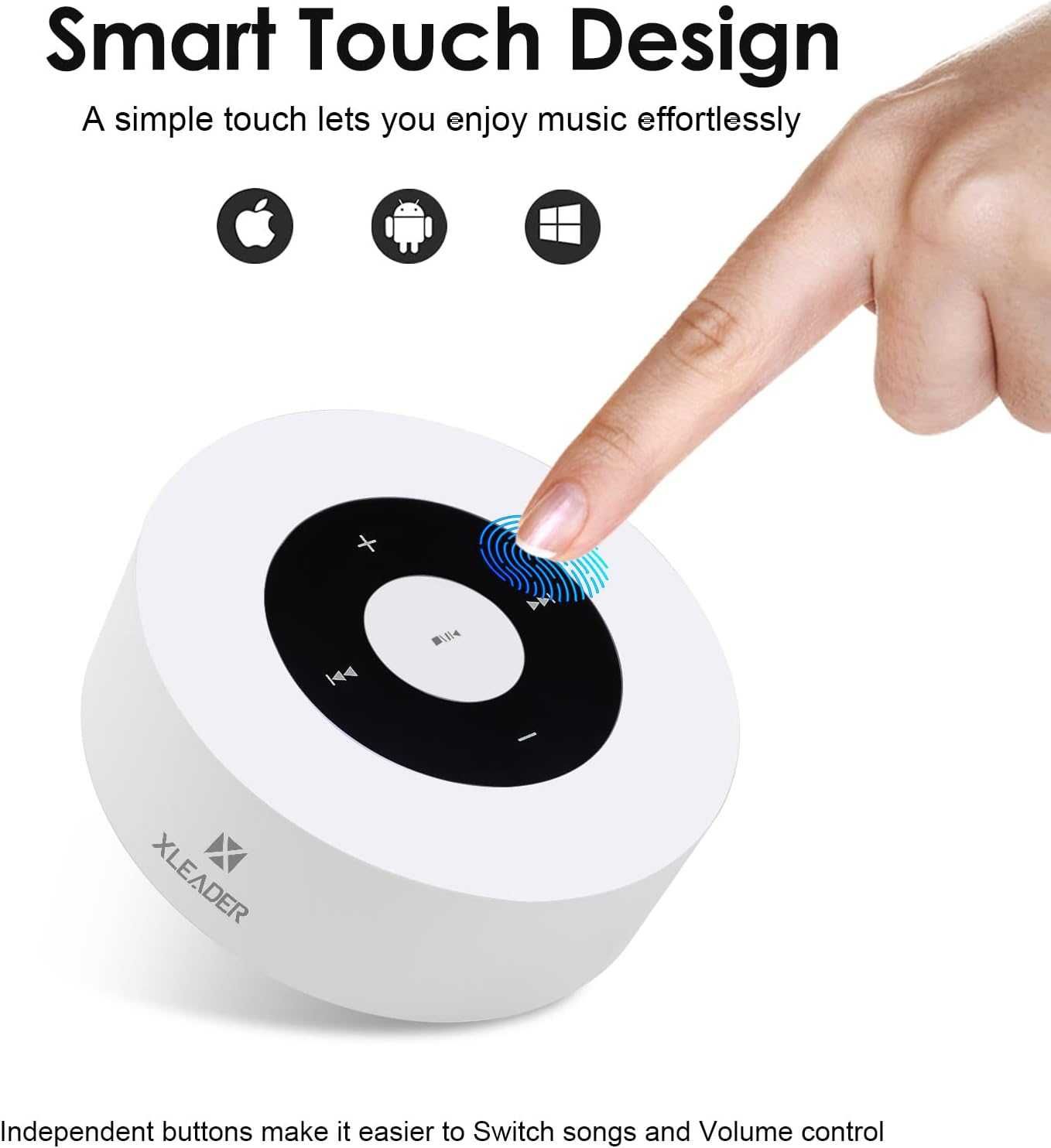 Xleader [Smart Touch] Głośnik Bluetooth SoundAngel A8 (3 generacji)