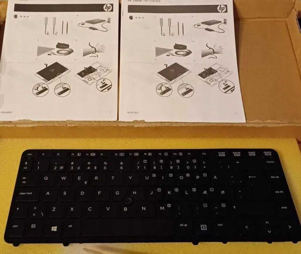 HP Klawiatura QWERTY do HP Elitebook 740 matryca 14,1" NOWA a172