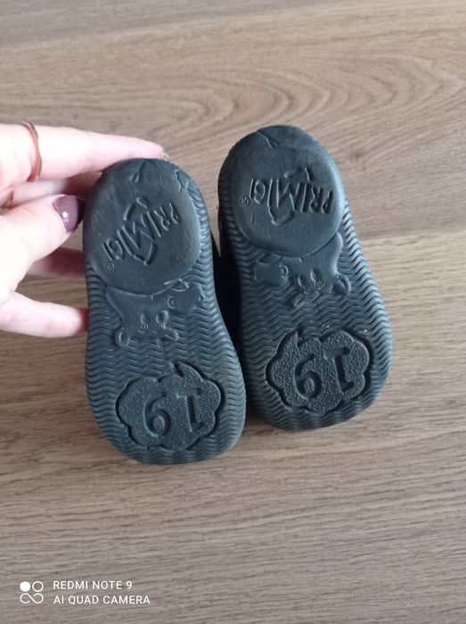 Trzewiki chłopięce Primigi 19 skórzane na rzepy