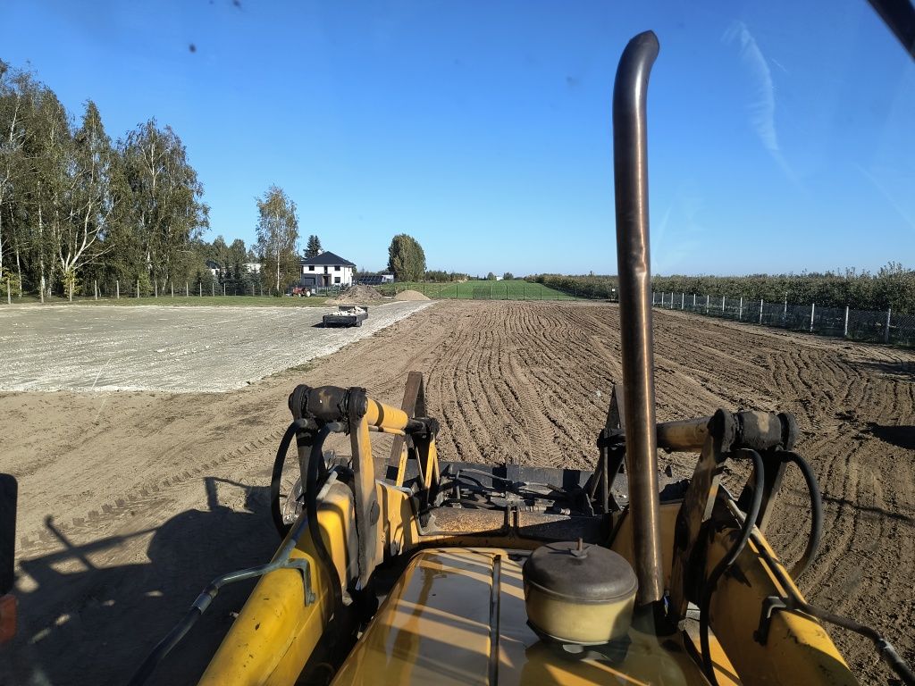 Roboty ziemne, wyburzenia, wykopy, koparka