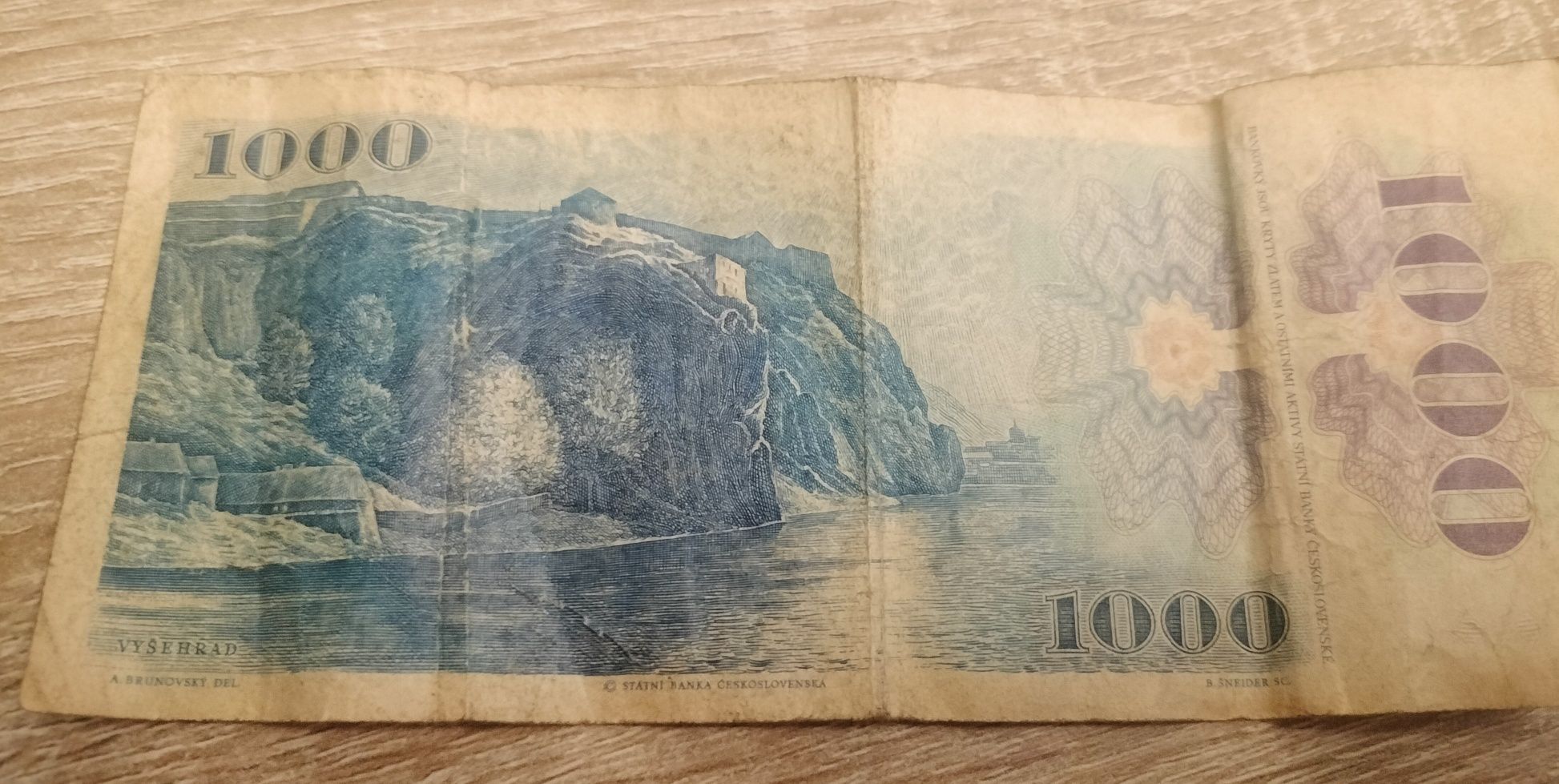 1000 koron czechosłowackich