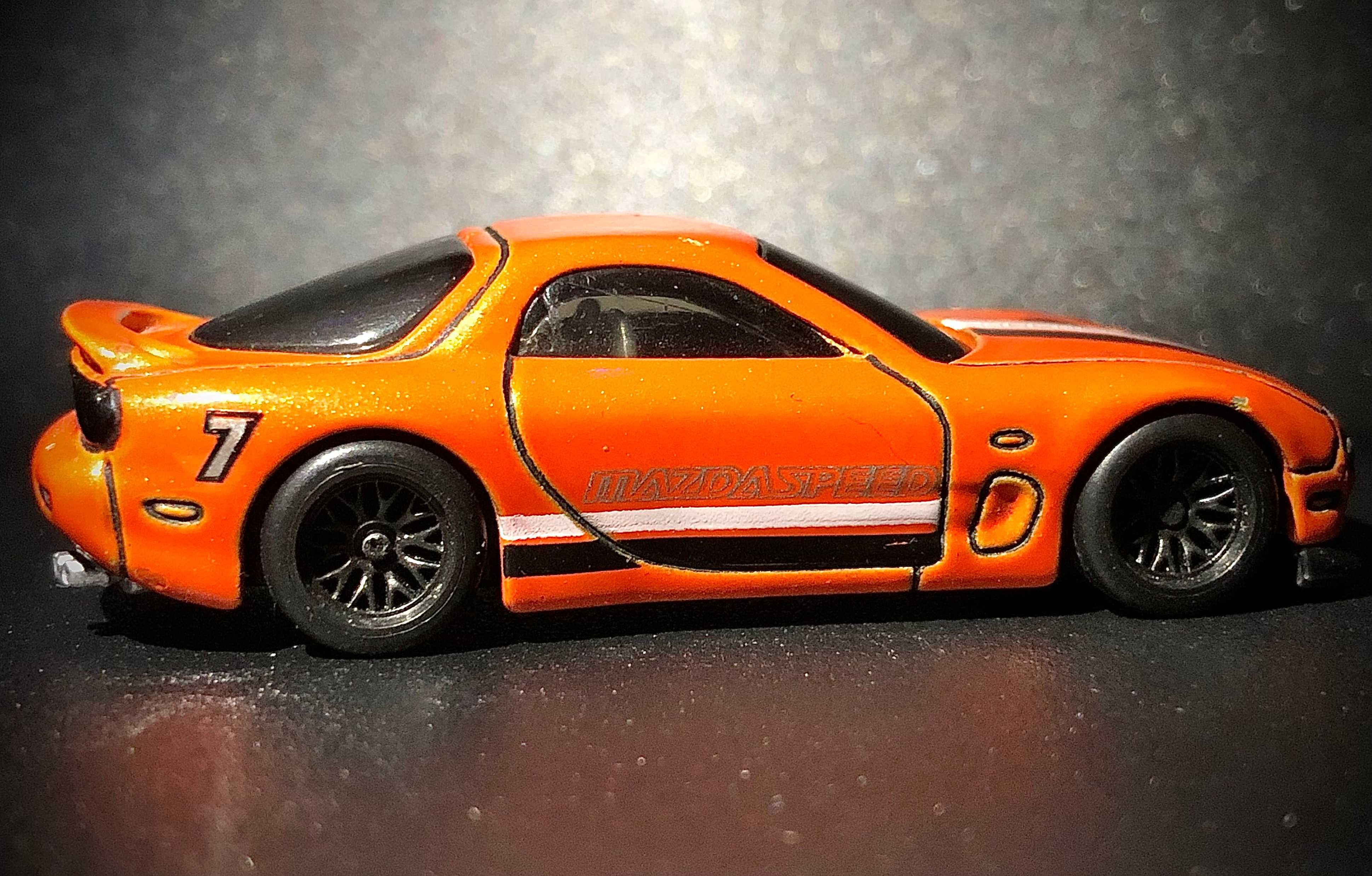 Mazda Rx7 Hot Wheels Custom jak Premium 1:64