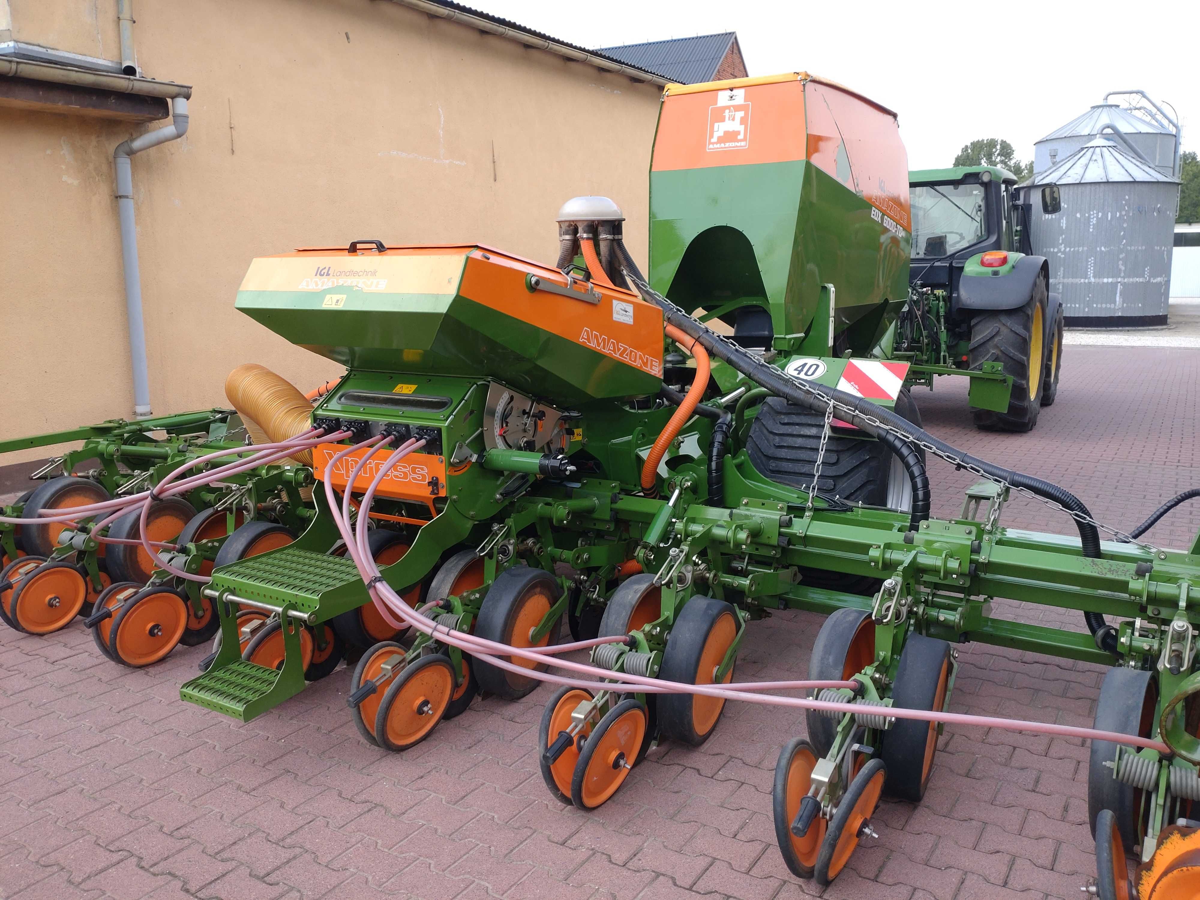 Siewnik Amazone EDX 6000 TC do kukurydzy slonecznika