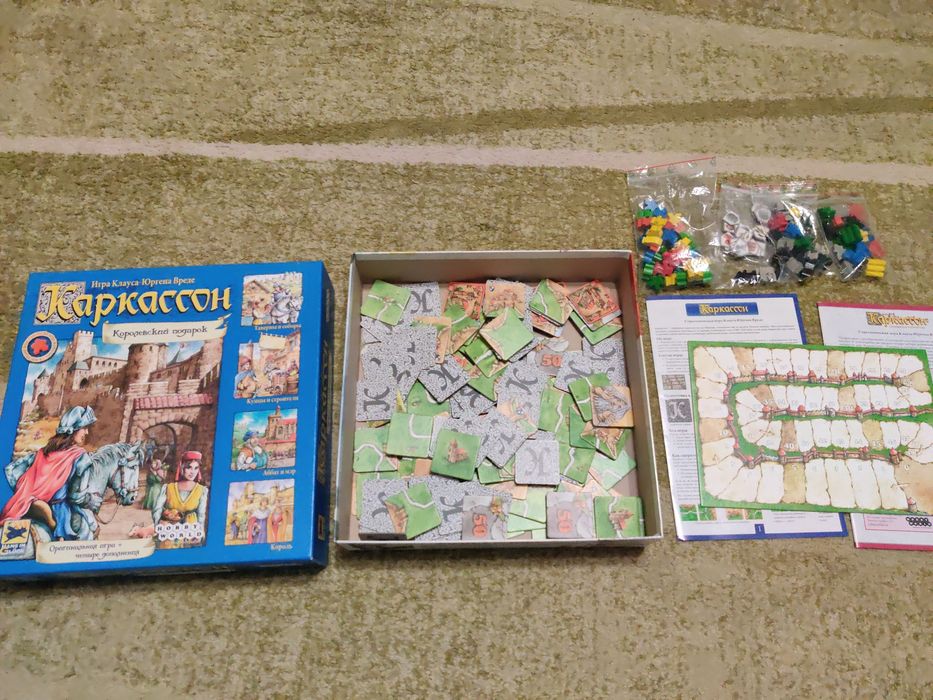 Настольная игра "Каркассон" Королевский подарок