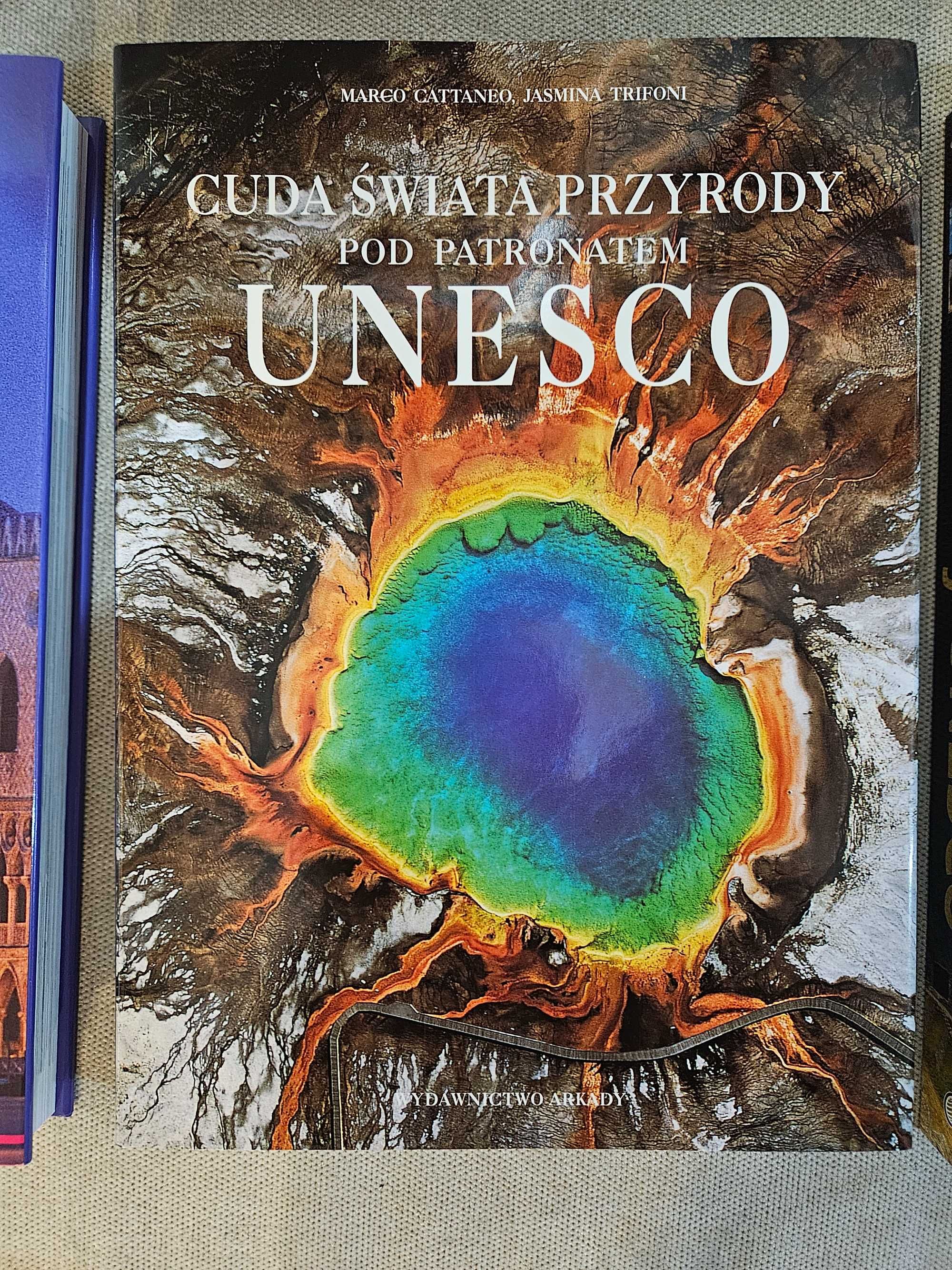 Albumy UNESCO Zabytki/Skarby/Cuda 3 sztuki jak w opisie (stan idealny)