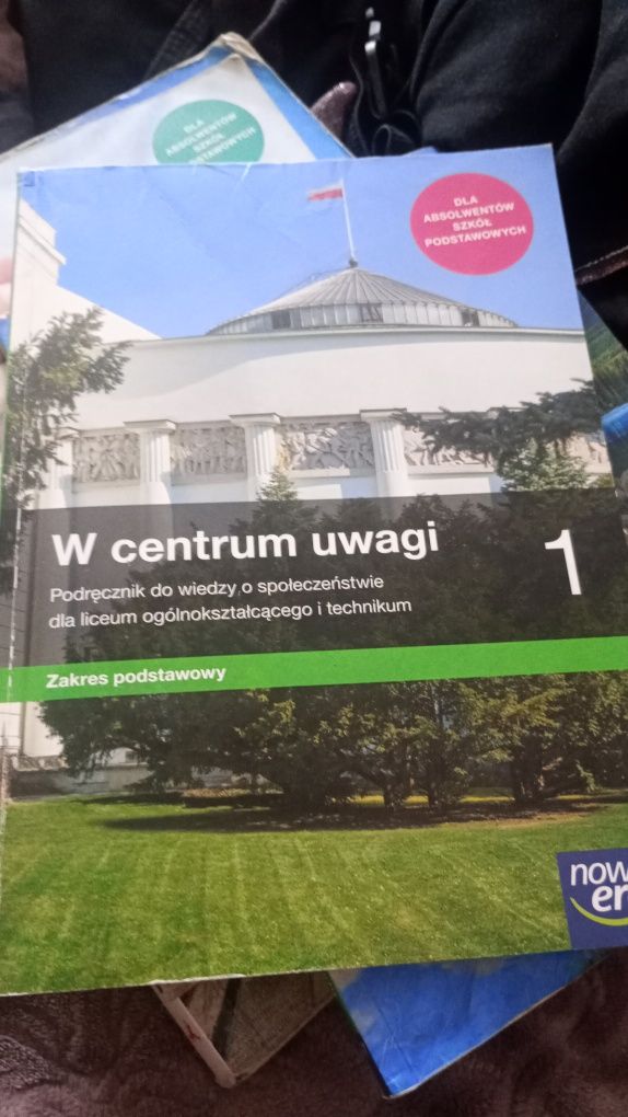 Podręcznik klasa 1 liceum/technikum wos podstawa