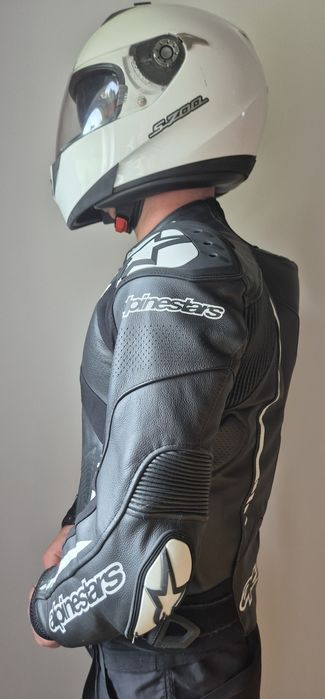 Kurtka motocyklowa alpinestars z garbem stan idealny. Model EN13595-1