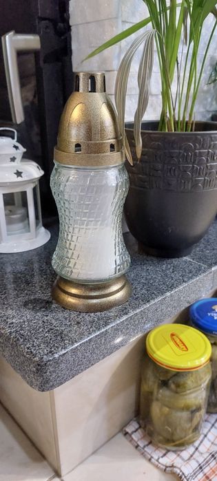 Znicze 20h nowe szklane 18 szt lub wiecej !!!po 3,50 zł szt