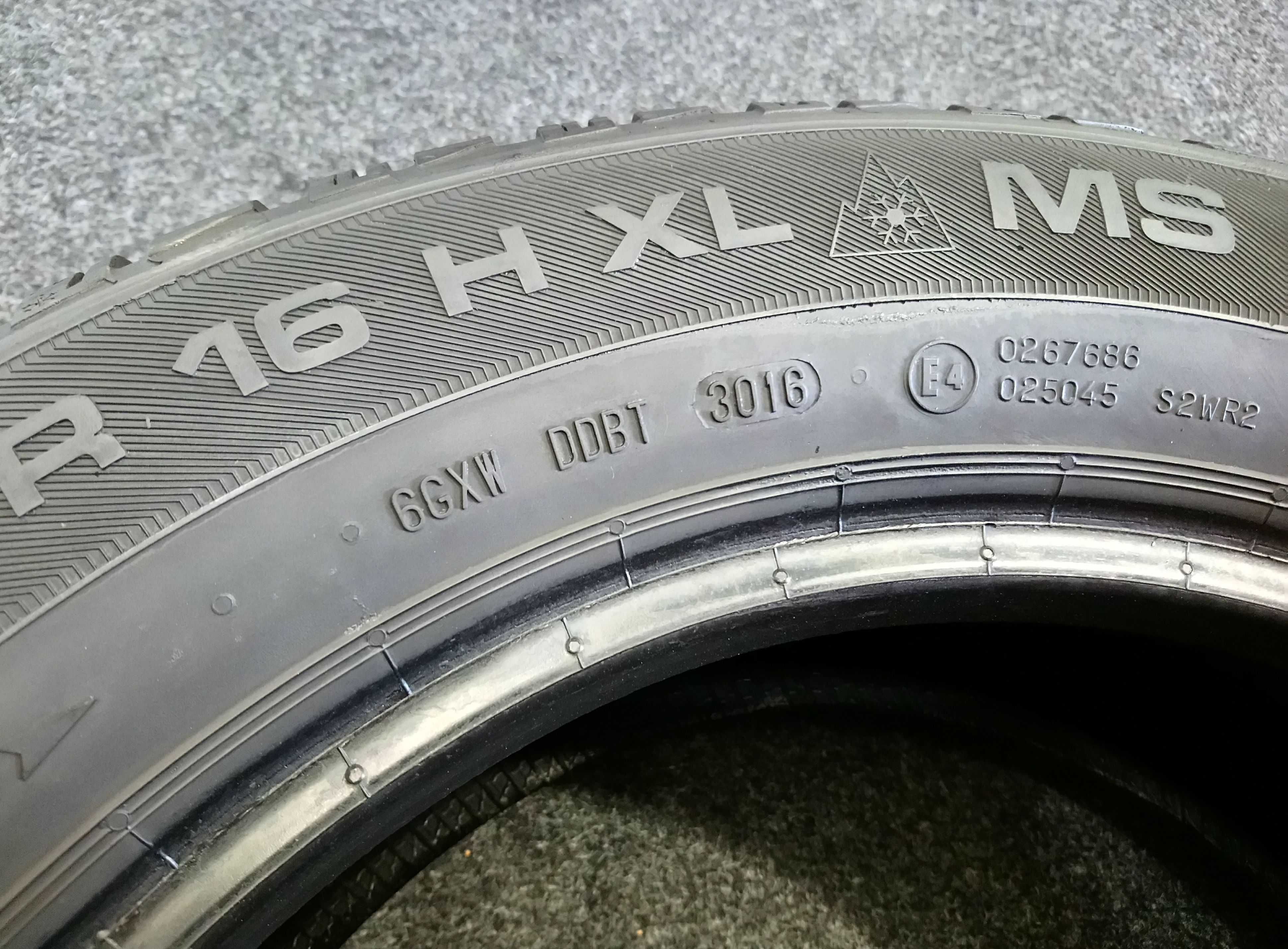 205/60R16 Uniroyal MS Plus 77 96H XL // 7,3 mm jak NOWE