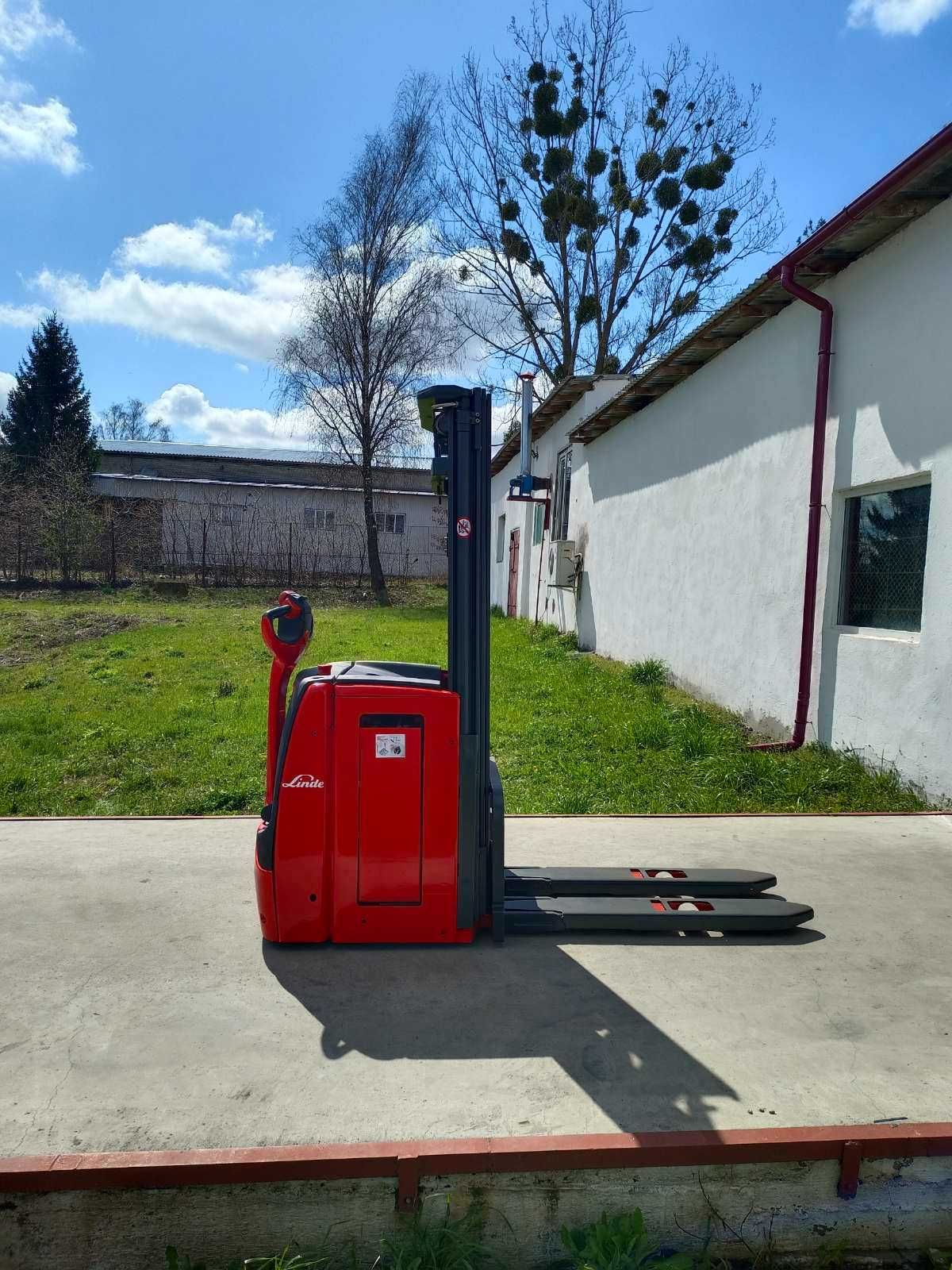 Штабелер електричний навантажувач 1176 Linde L16  1,6т 470 см 2019