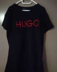 Bluzka damska L nowa Hugo czarna elastyczna