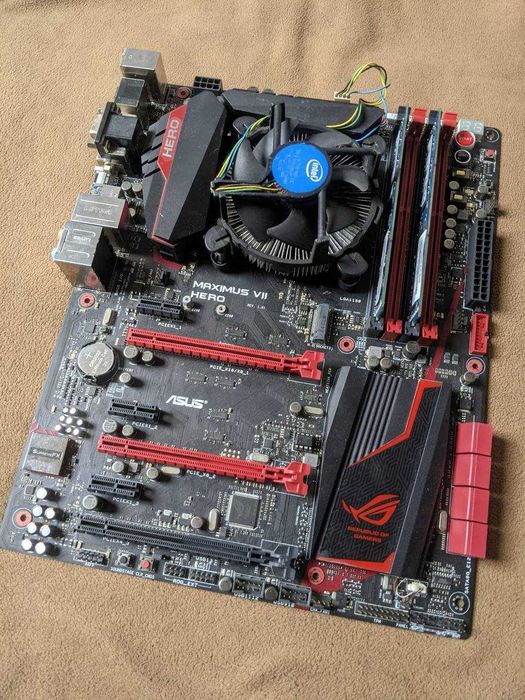 Збірка ASUS Maximus VII Hero Intel Core i7-4770K + 16GB DDR3 1600 MHz