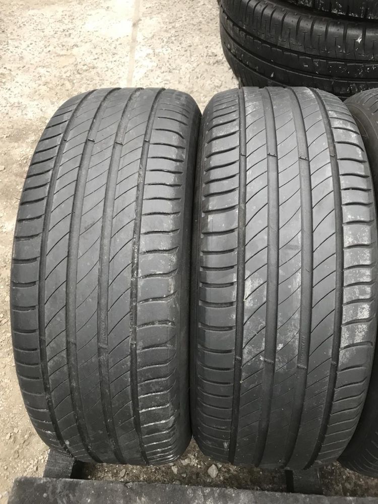 Michelin primacy4 215/55r16 пара  літо резина шини б/у склад