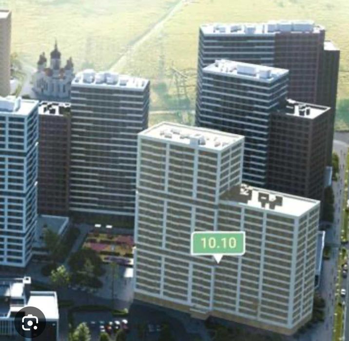 Выговского И., ЖК "Варшавский 3", дом 10.10, тип 3С2(89м)