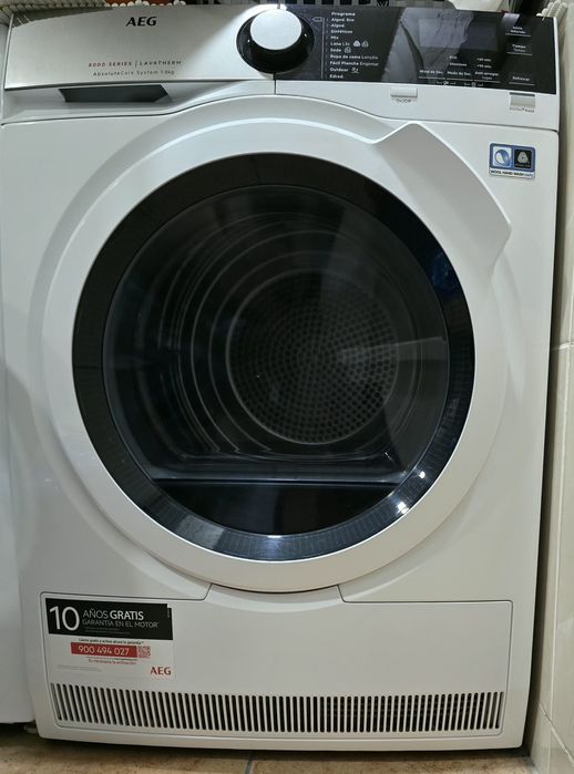 Máquina Secar Roupa AEG T8DEE842 (Peças ou Reparação)