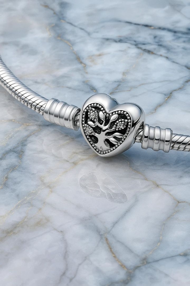 Promocja srebrna bransoletka Pandora moments 19cm do Pandora charms