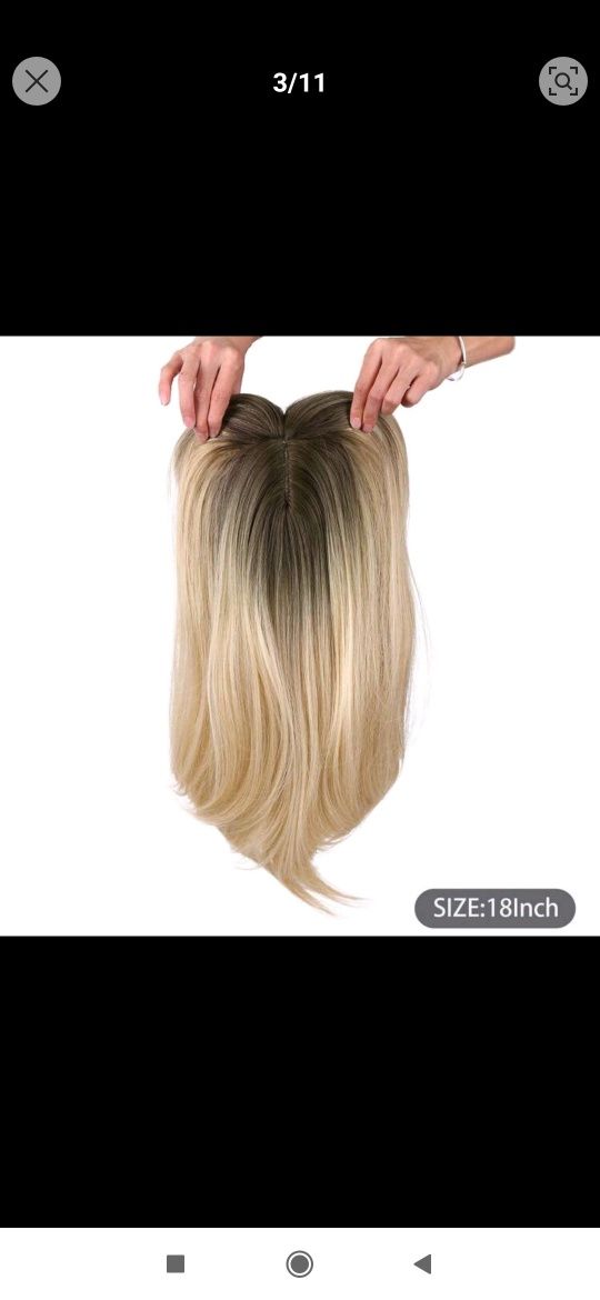 toper - peruka blond dluga nr5