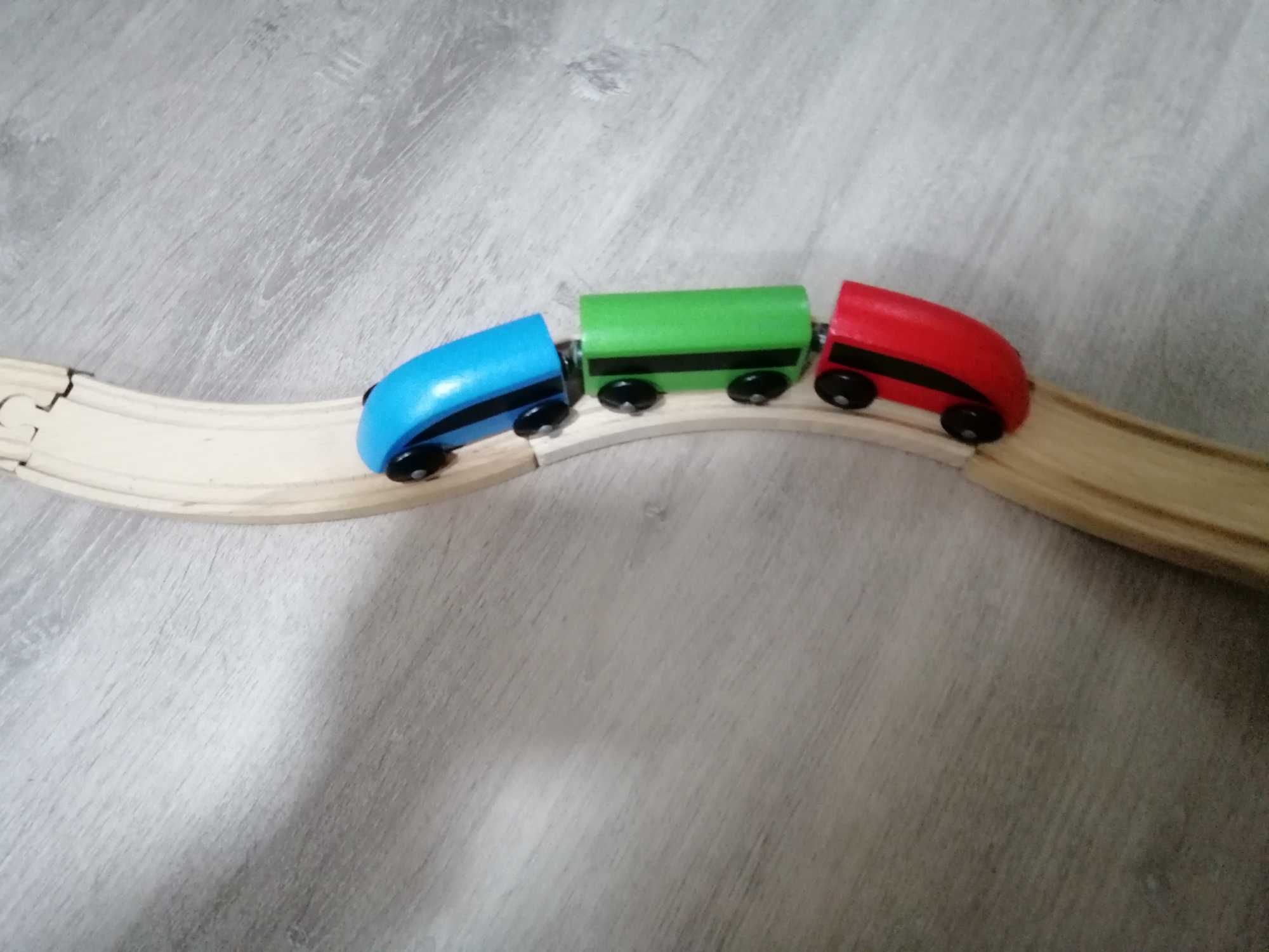 Conjunto linha férrea comboio 20 peças
