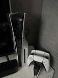 Ps 5 slim + 2 геймпада + станция
