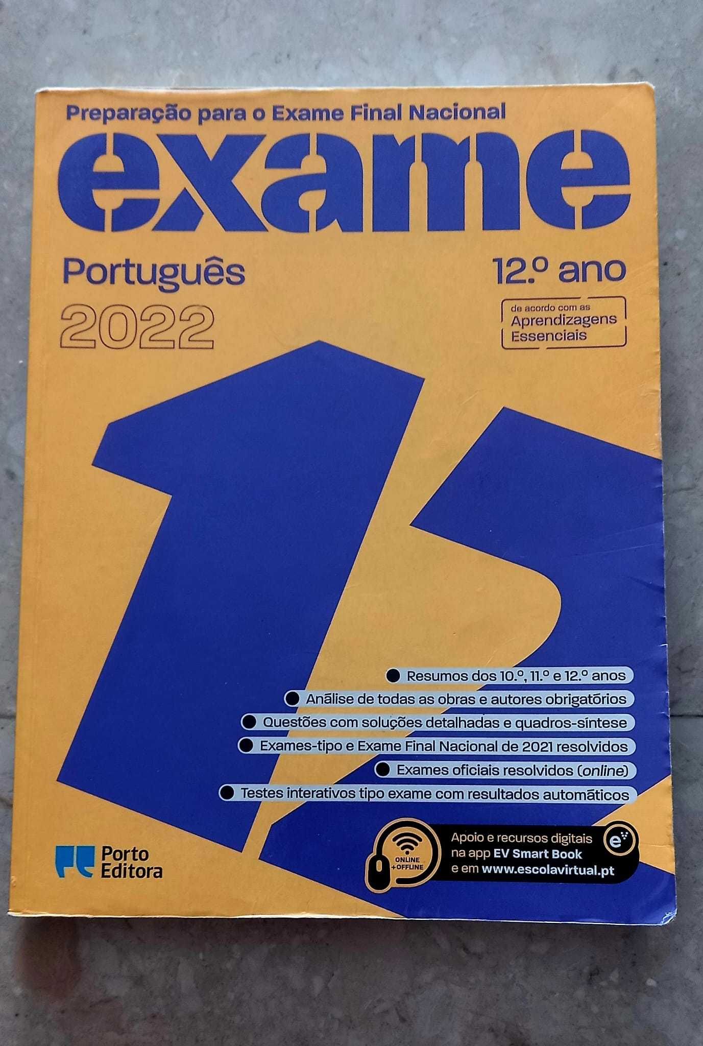 LIVRO EXAME PORTUGUÊS 2022