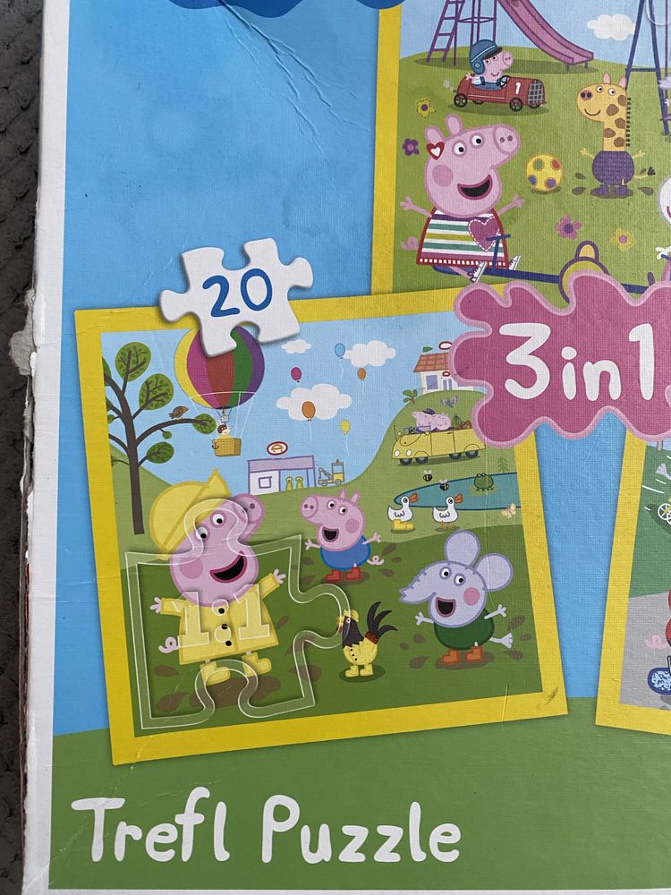 Puzzle trefl peppa pig swinka peppa