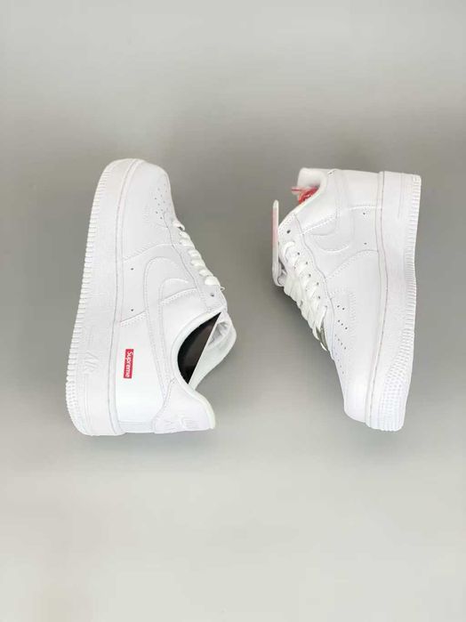 Buty Trampk Nike Air Force 1 Low Supreme White R.44