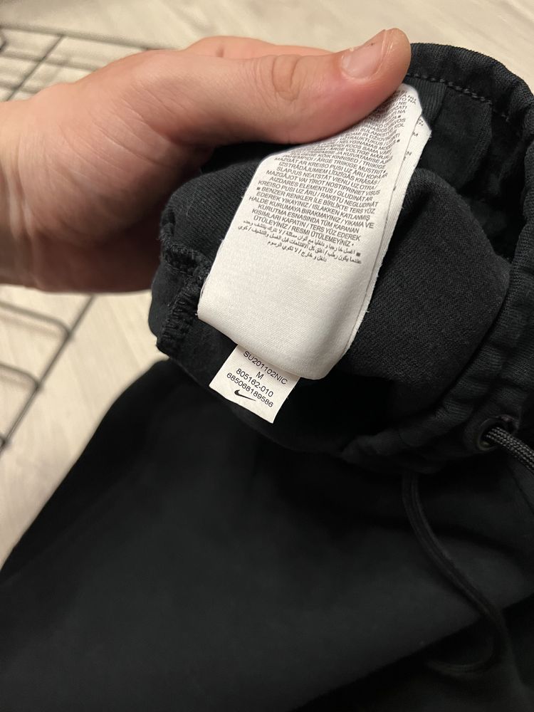 Спортивні штани Nike NSW Tech Fleece Jogger Black M Drill Найк