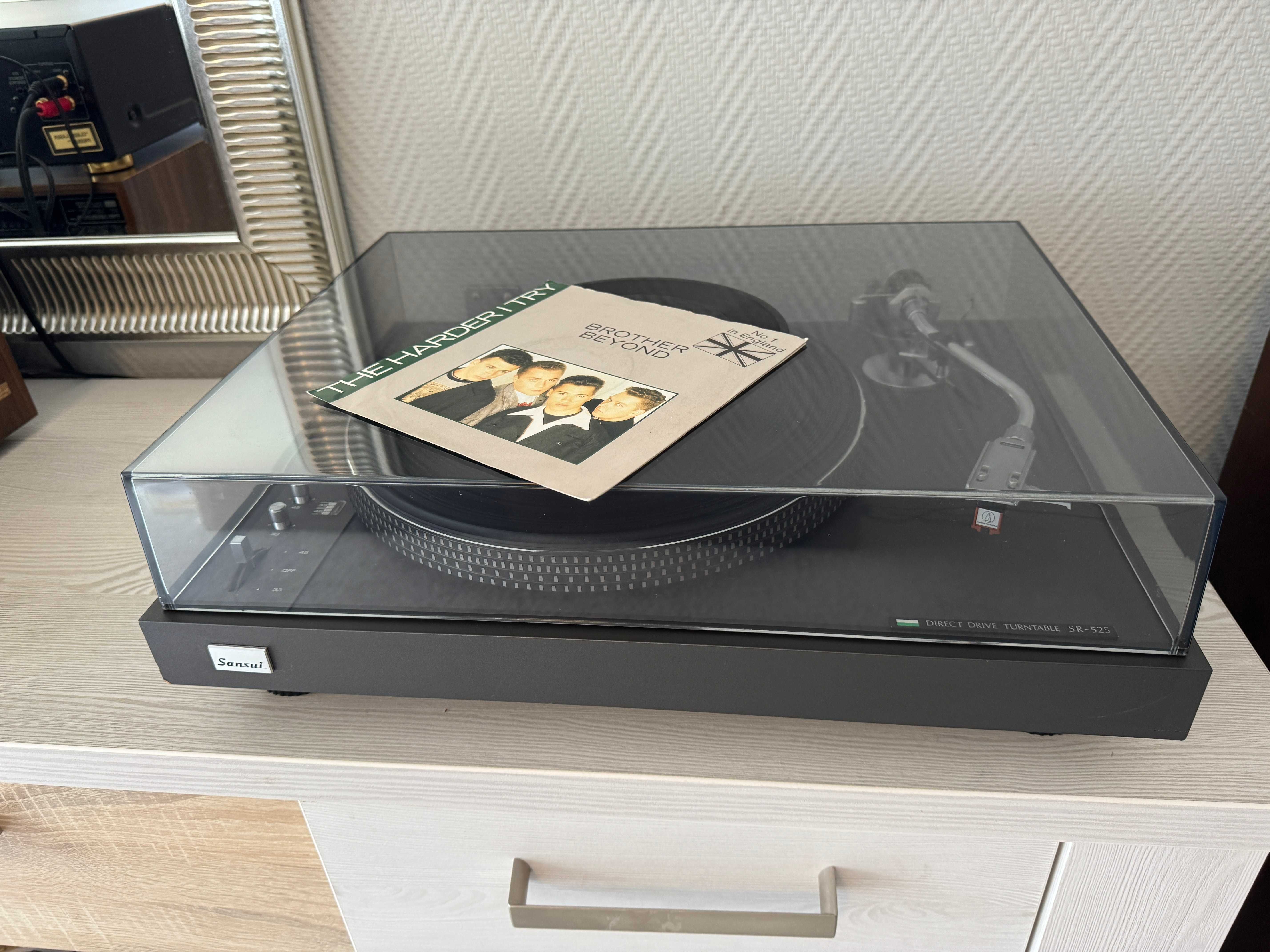 SANSUI SR-525 Gramofon Direct Drive HI-End