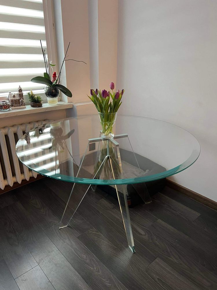 Stół szklany Glas Italia - elegancki wyjatkowy