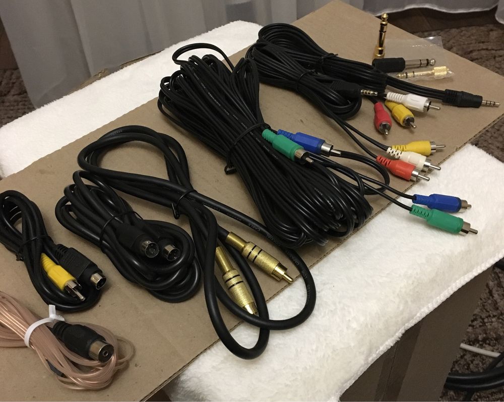 Кабели для ПК, TV, Aydio, HDMI, patch cord, и др.