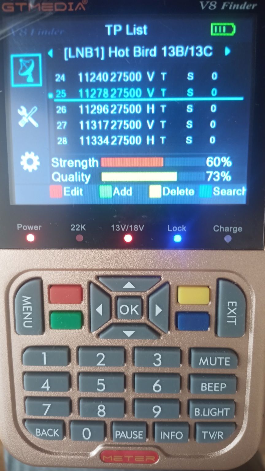 GT Media V8 Finder SAT DVB-S S2